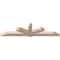 Ekena Millwork Kennewick Smooth Timber Gable Bracket, Douglas Fir, 96"W x 24"H x 5 1/2"D x 5 1/2"F, 6/12 Pitch GBW096X24X0606KEN00SDF - alternate 2